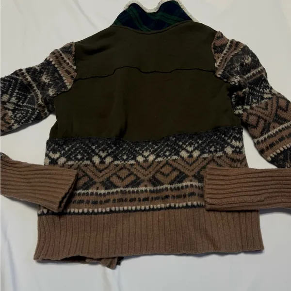 We The Free Fairisle Bomber Jacket: Size Large - Image 12