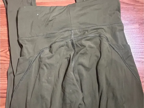 Aeropostale High-Waist Olive Green Active Leggings small - Image 4