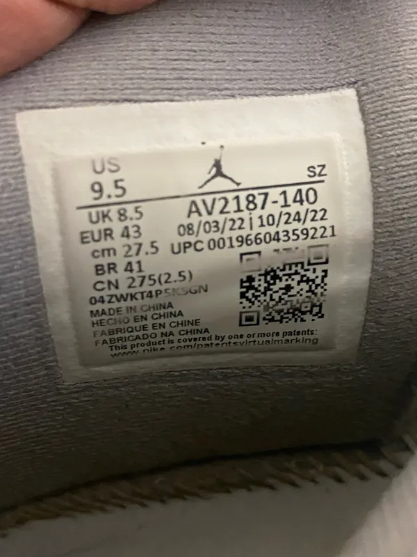 Air Jordan 11 Low Cement Grey Men’s Sneakers Shoes Size 9.5 - Image 8