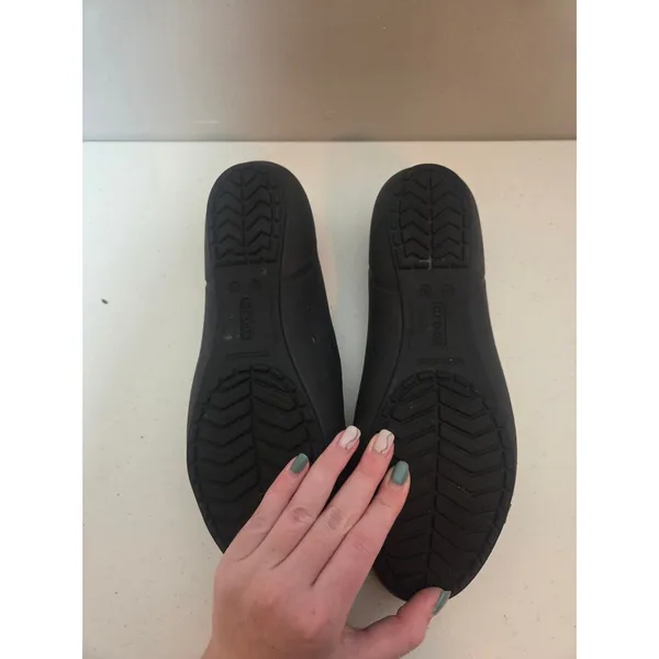 Crocs Gianna Alice Ballet Flats Black Wns Sz 10 Comfort Shoe - Image 3