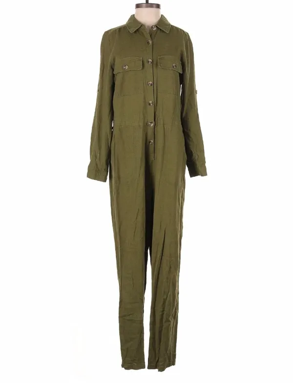 MODCLOTH Army Green Jumpsuit Size Small Womens - Image 4
