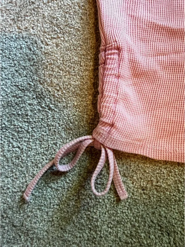 PacSun PAC Cares Pink Ribbed Tank Top - Image 4