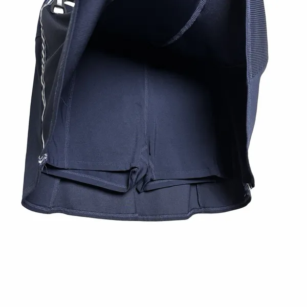Lucky in Love Long Gore Hybrid Ribbed Skirt Womens M Navy Tennis Pickleball Golf - Image 5