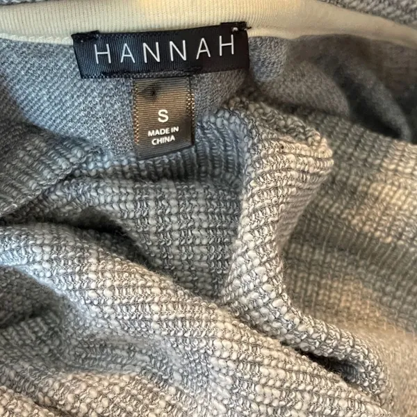 Hannah Top With Lace Trim‎ Gray - Image 7