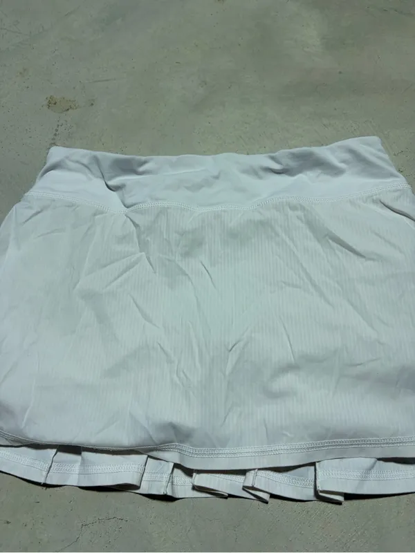 Lululemon White Women's Active Tennis Skort 4 - Image 8