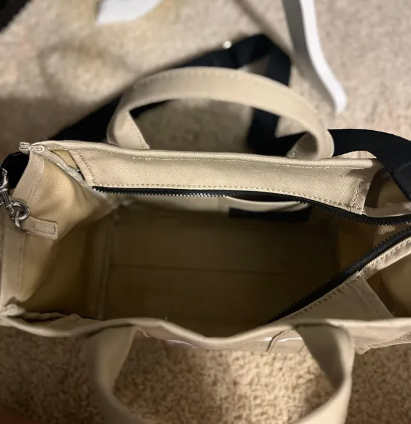The Tote Bag Marc Jacobs Medium Beige - Image 3