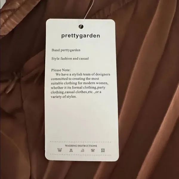 PRETTYGARDEN pleated dress NWT - Image 8
