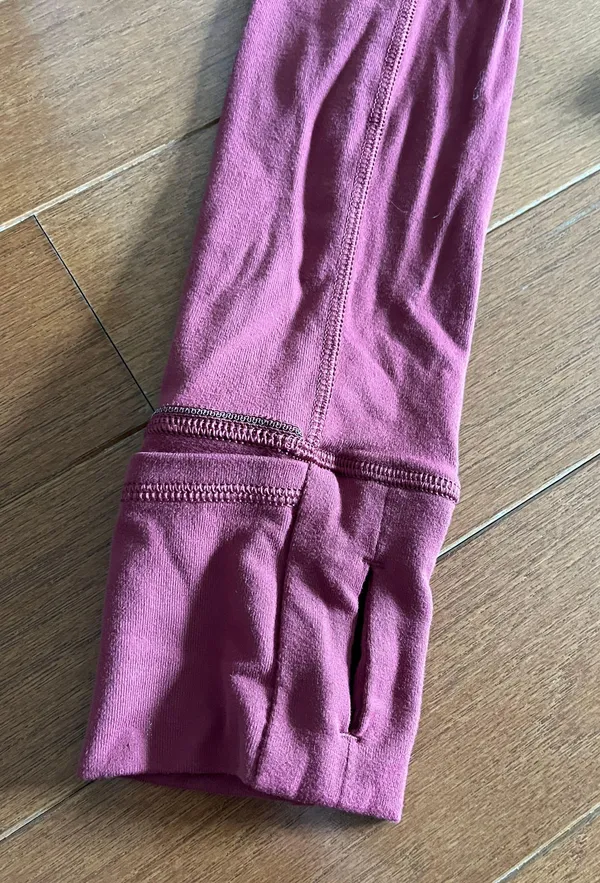 Lululemon Cropped Quarter Zip Long Sleeve - Image 2