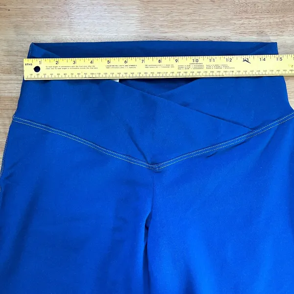 NWT Nirlon NirJEANS™ Crossover Wide Leg Jeggings with Pockets Size 12 / L - Image 7