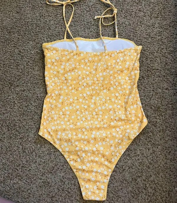 SheIn Floral one piece swimsuit - Image 2