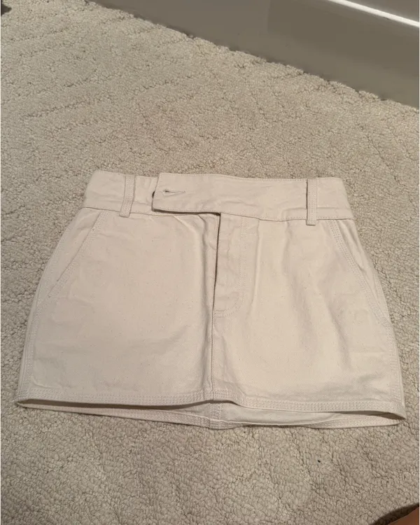 Helsa Denim Mini Skirt  - Image 5