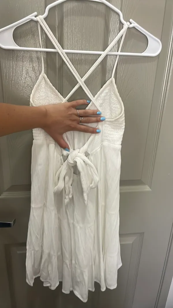 Garage Dress Mini White - Image 2
