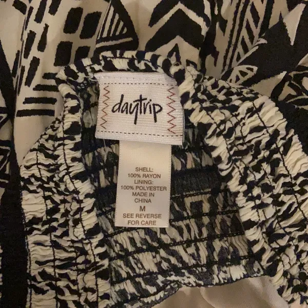 Daytrip Aztec Strapless Dress - Image 6