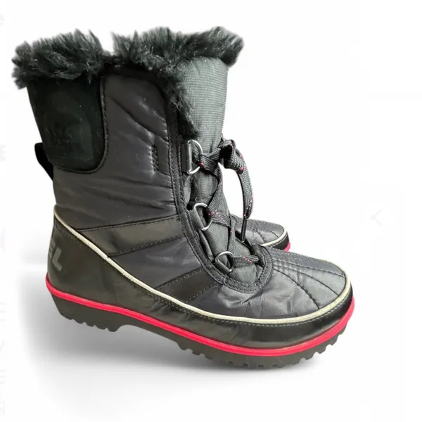 Sorel Women’s Tivoli II Boot (Black/Pink Size 9. - Image 4