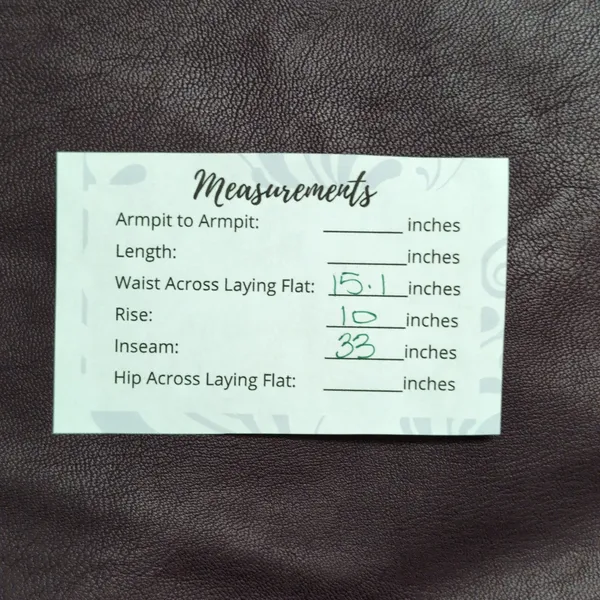 NWT KanCan Yoko Mid Rise Faux Leather Bootcut Pants Burgundy Flare Pants 9/28 - Image 11