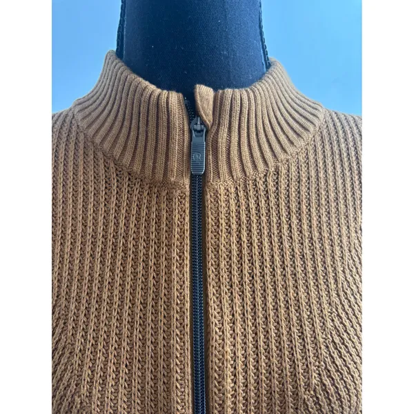 Lululemon‎ Softer Still Cashmere Blend Wrap Zip Sweater M/L athleisure layered - Image 3