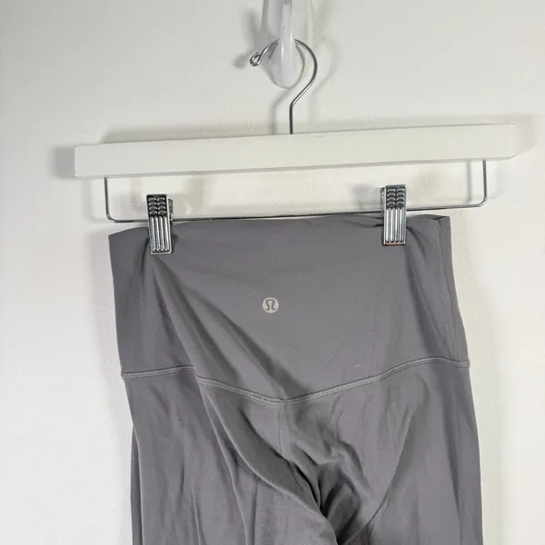Lululemon Align Leggings 25"‎ Nulu Grey Active Gym Workout Travel Womens 4 - Image 6