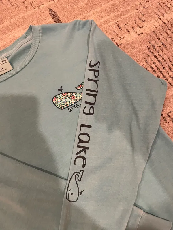 Spring lake top Blue Size M - Image 2