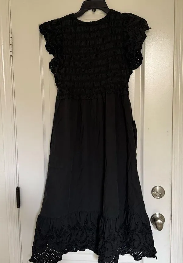 Rails 
Clementine Eyelet Midi Dress - Image 9