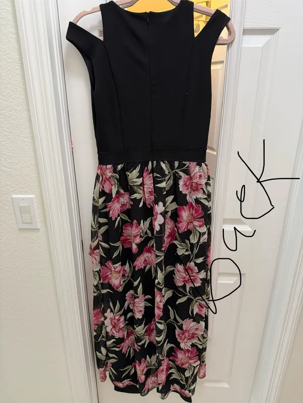 Along mixed dress Black Size 6 - Image 3