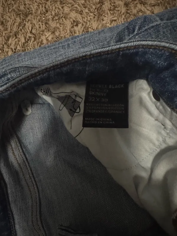 Buckle Black Jeans Skinny - Image 3