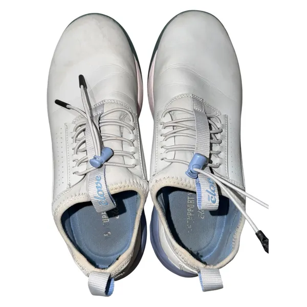 Clove Women's 8 White Blue Nursing‎ Healthcare Shoes Comfort Sneaker EU39 - Image 5