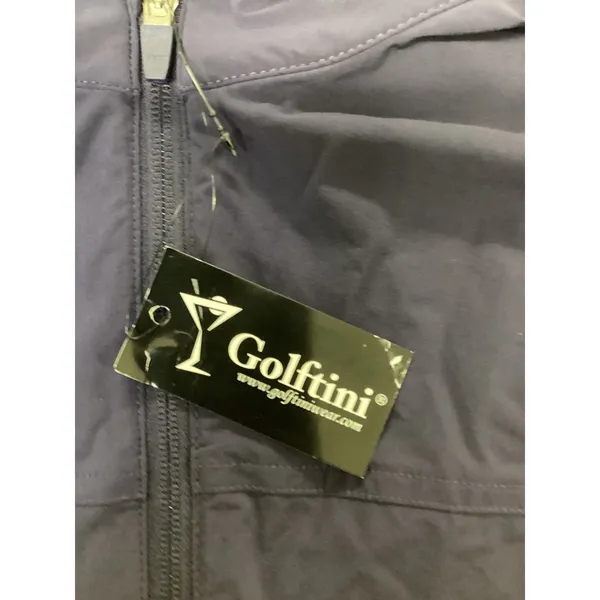 Golftini Be An Athlete Jacket Navy Blue Womens Small Full Zip Golf BAJ23NV NWT - Image 2
