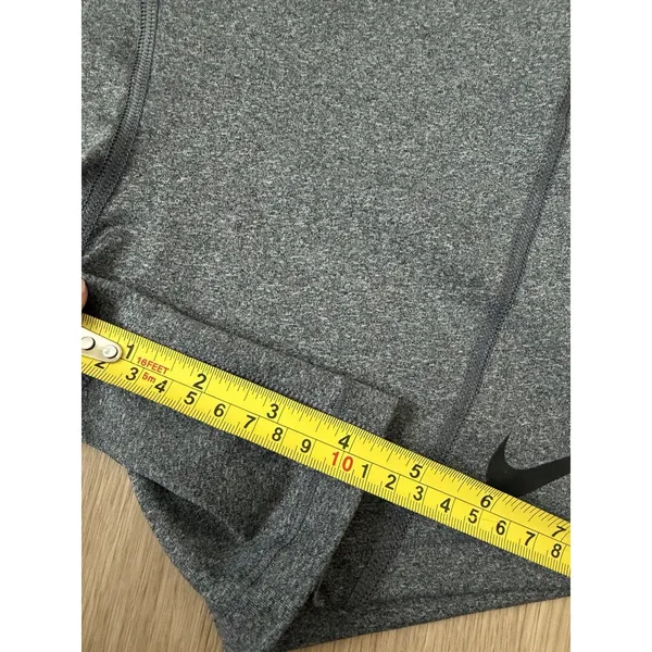Nike Pro Dri-Fit Women's Training Shorts Size M Gray Elastic Waist Pull On - Image 6