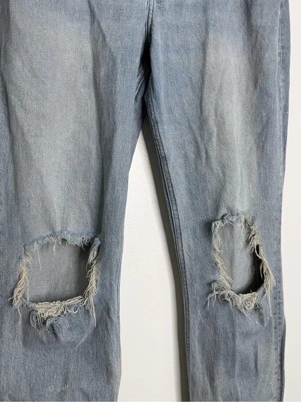 Abercrombie & Fitch Curve Love ’90s Straight Jeans 31/12S Ultra High Rise - Image 8