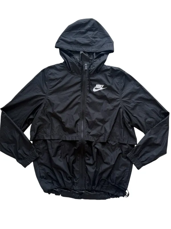 Nike Women's Sportswear Repel Windbreaker Hooded Jacket Size Medium - Image 2