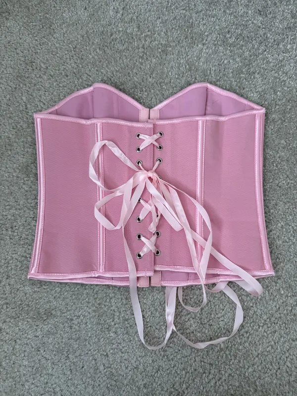 SheIn Pink corset tube top - Image 2