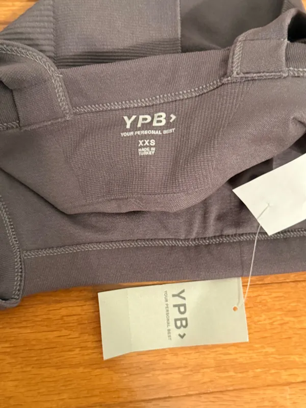 Abercrombie YPB Square Neck Ribbed Tank in Gray - Image 4