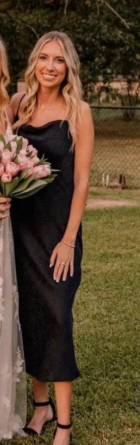 Altar'd State Dress Satin Midi - Image 6
