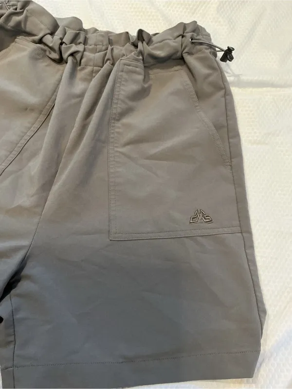 Athletic Drawstring Shorts in Gray - Image 4