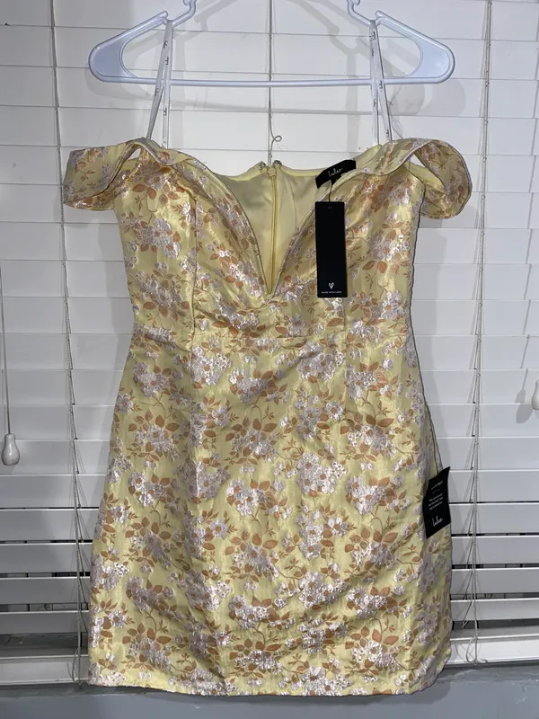 Lulus Off The Shoulder Dress - Image 6