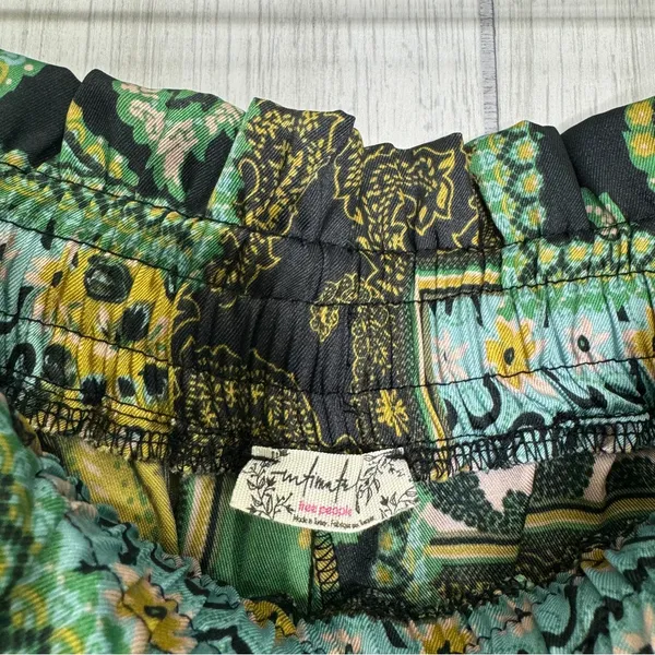 Intimately Free People Patch Things Up Pants Boho Patchwork Paisley sz M Medium - Image 7
