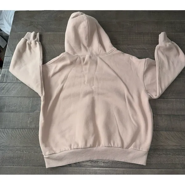 Trendy Queen Women's Tan Oversized‎ Hoodie Size small - Image 6