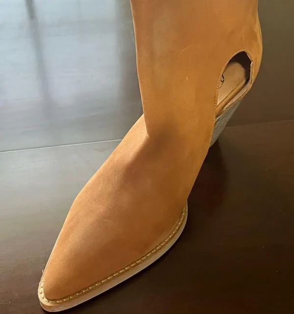 Free People Wilder booties, tan-Size (NWT 39.5 (9 1/2) - Image 6