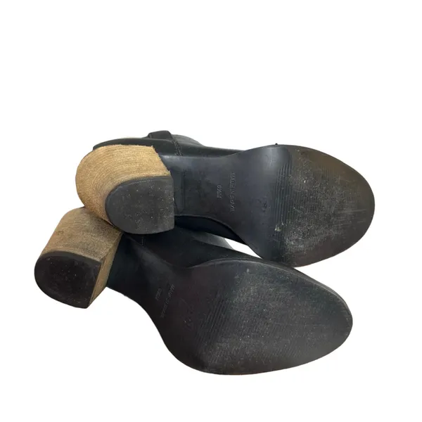 Steven by Steve Madden Frisky Leather Heeled Booties Size 6.5 - Image 5