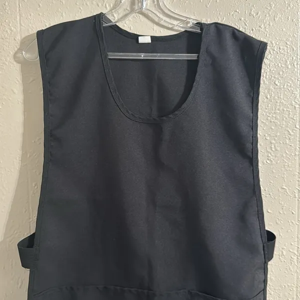 Sleeveless apron Black - Image 2