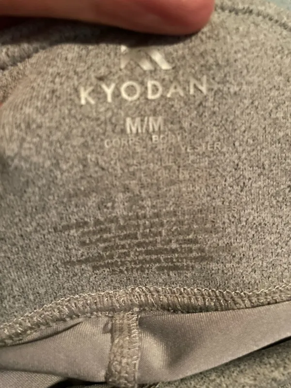 Kyodan Gray Athletic Skort, medium flawed - Image 3