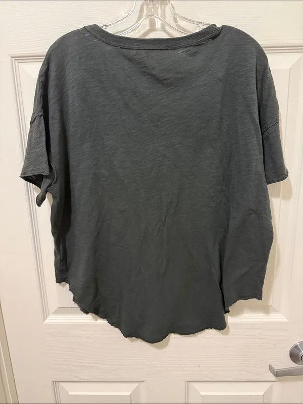Project Social T XS Dark Green Short-Sleeve Relaxed Tee. - Image 6