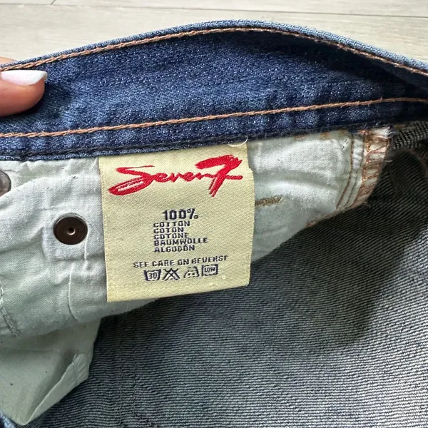 Seven7 women's bootcut jeans 100%‎ cotton size 32 - Image 5