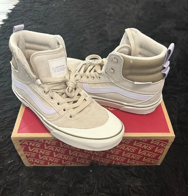 VANS ashwood hi top vansguard suede lace up shoes sneakers women’s 8.5 new - Image 7