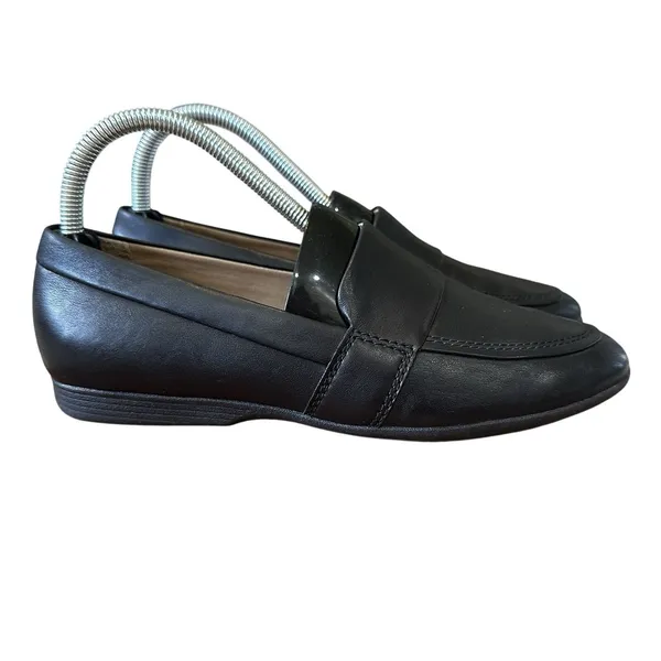 Dansko Linden Loafers Black Leather Flats Shoes Womens‎ Size 37/US6.5-7 Comfort - Image 2