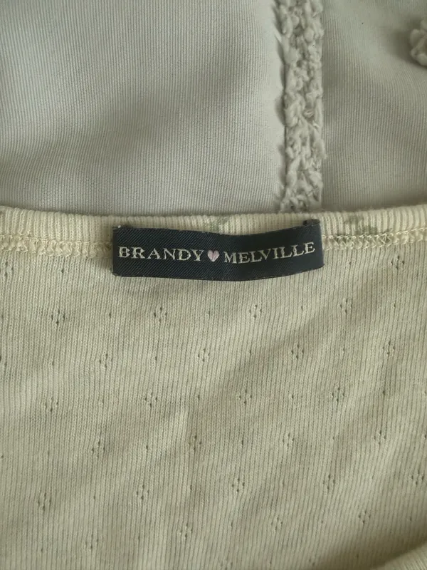 Brandy Melville Floral Top - Image 2