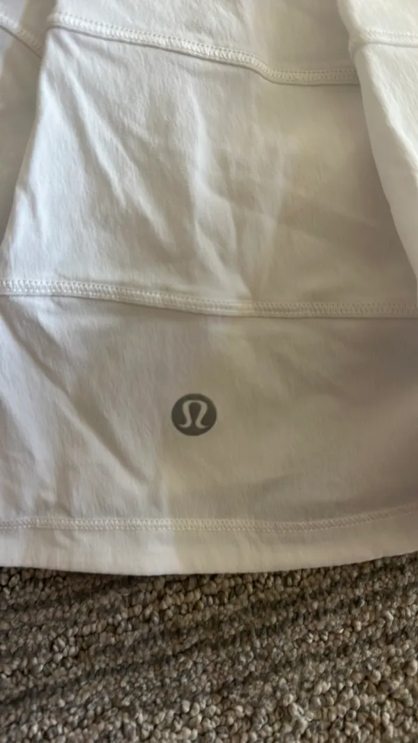 White Lululemon skirt - Image 2
