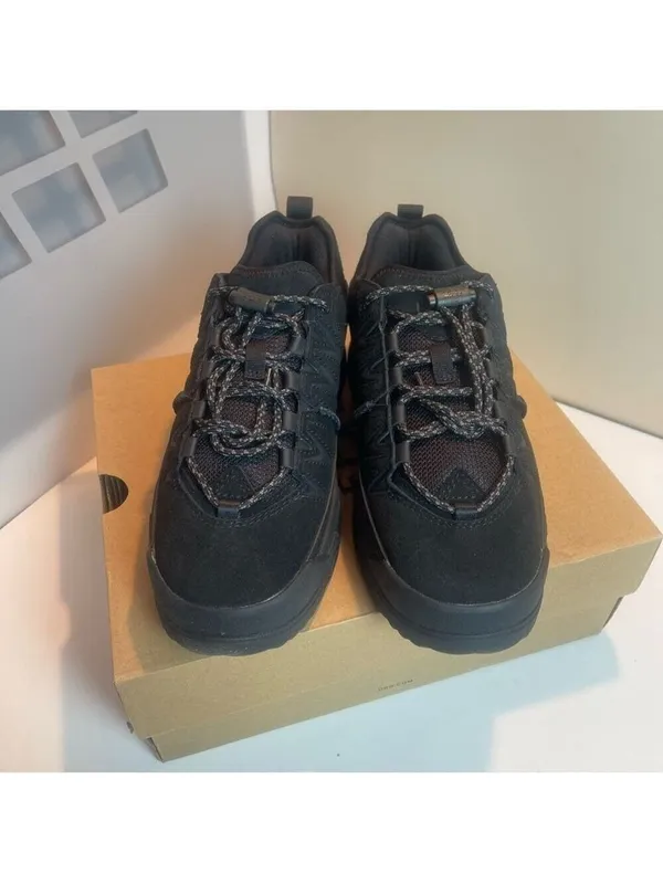 UGG CapTrail Low sneakers in black suede waterproof unisex grunge goth hiking 7 - Image 6