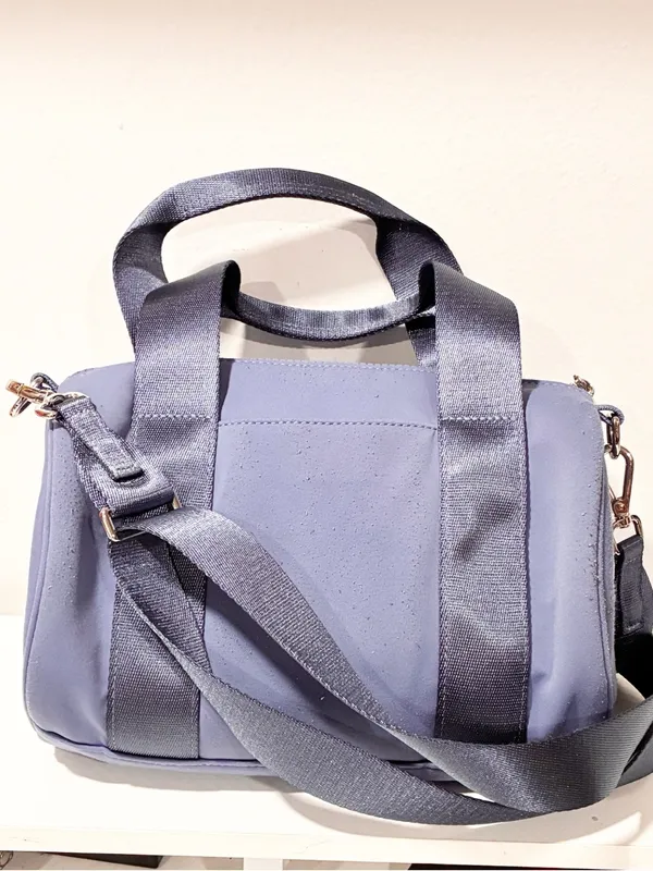 Lululemon Knit Nylon Mini Barrel Duffle Oasis Blue - Image 3