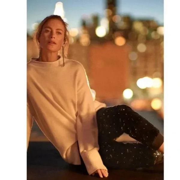 Anthropologie x Moth Saskia Oversized Tunic Ivory - Medium - Image 3